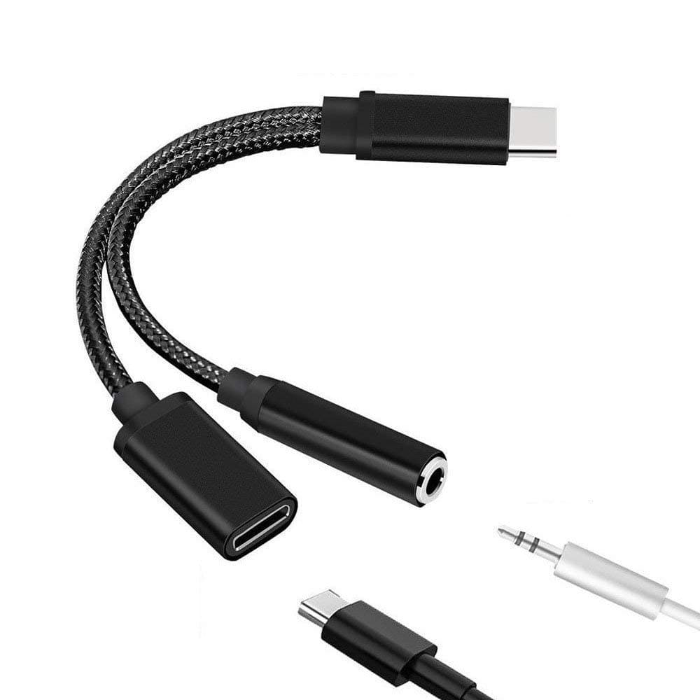 USB-C Charging and Audio Adapter