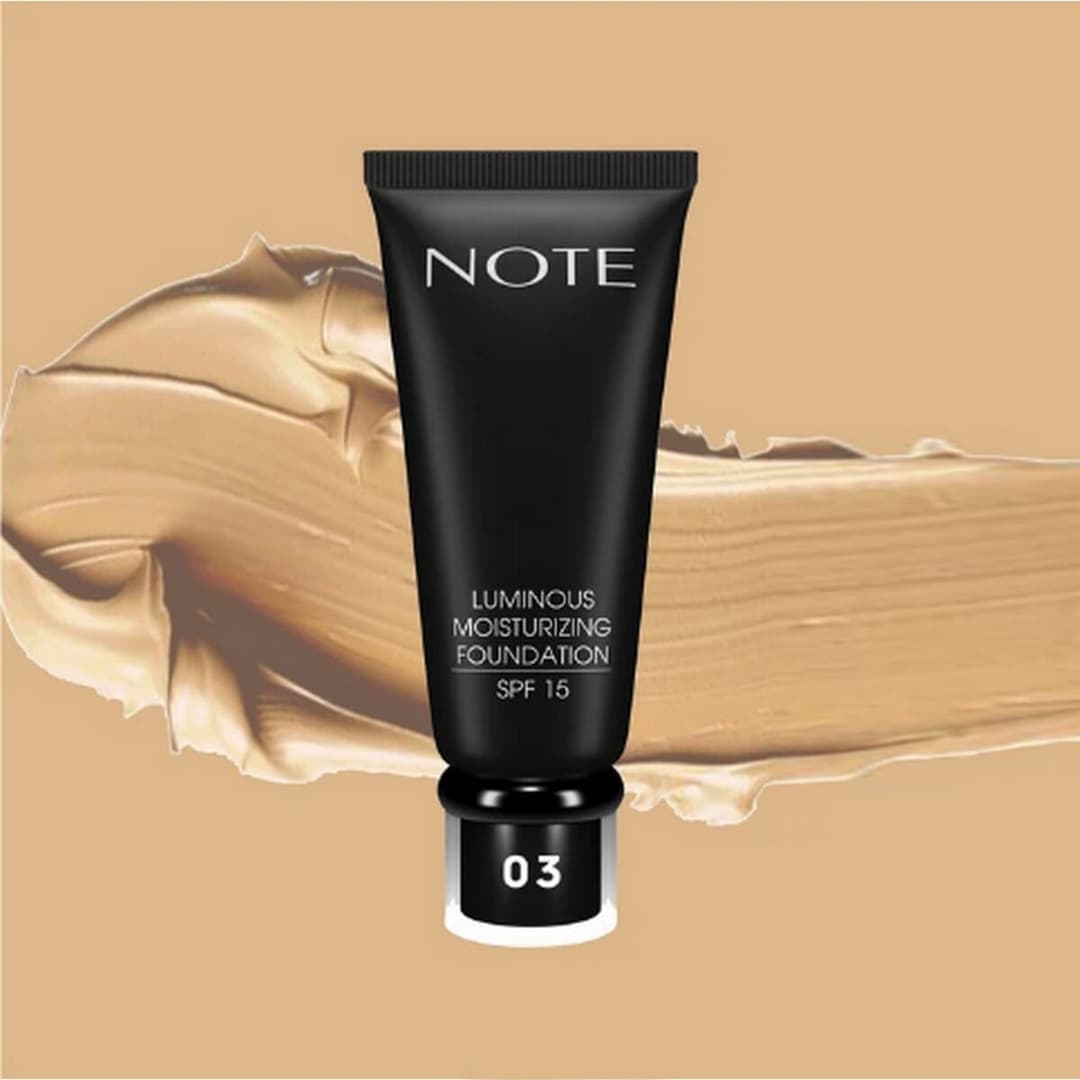 Note Luminous Moisturizing Foundation - 03 Medium Beige (35 ml) 1