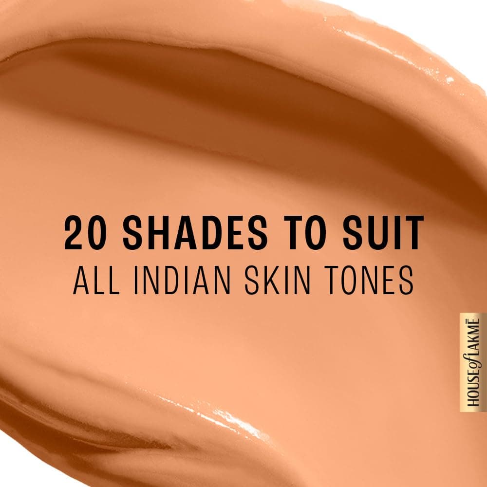 Lakme 9 to 5 Powerplay Priming Foundation, Built In Primer, SPF 25, Warm Sand (25ml) 1