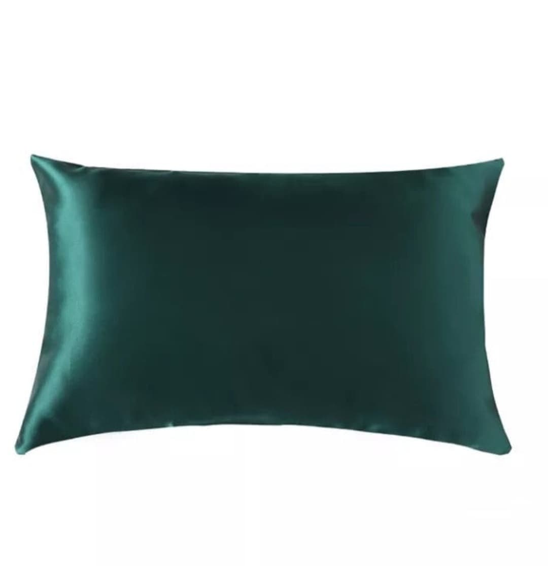 Silk KoreanMoss Silk Pillow Covers1 Pillow Cover 2