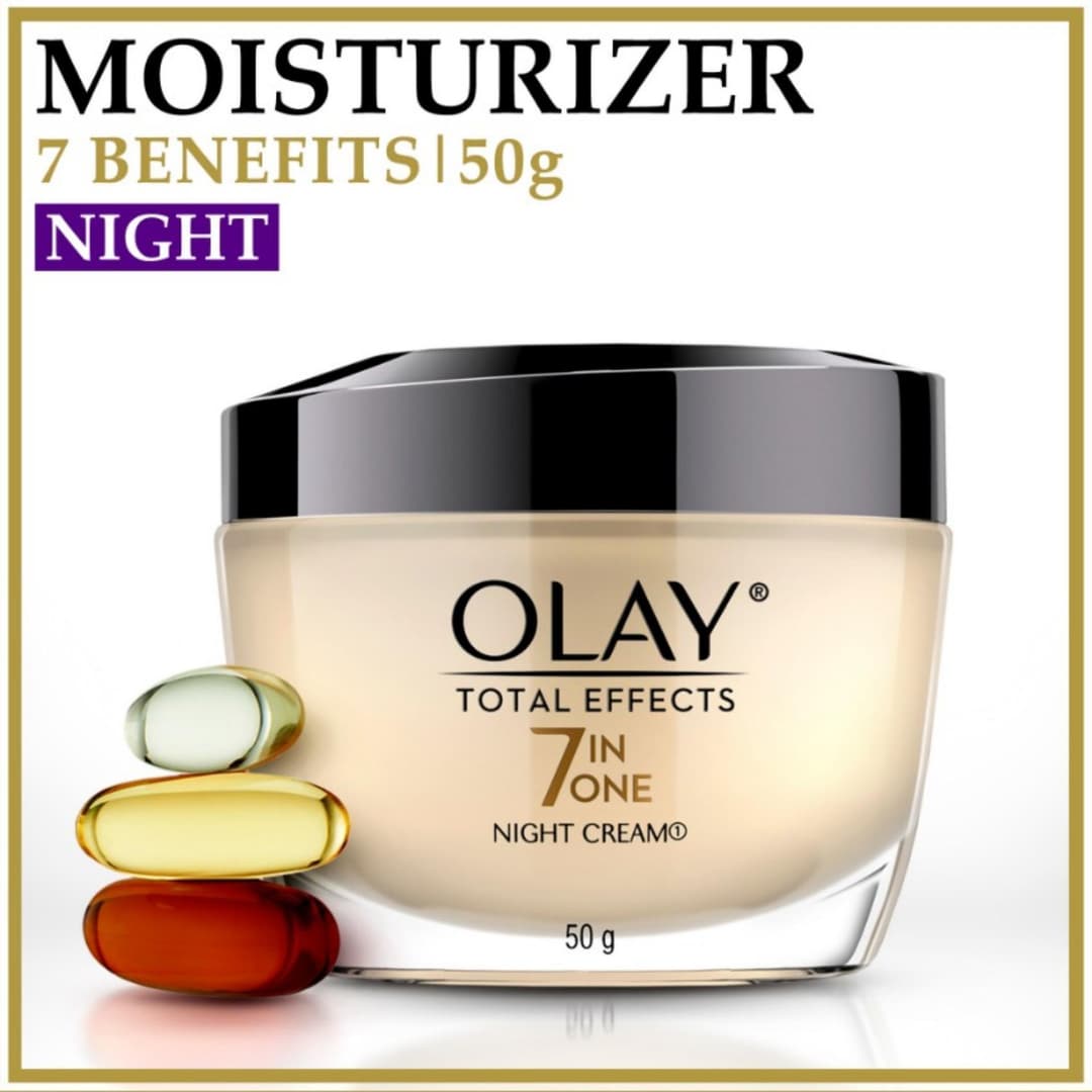 0LAY Total Effects 7 in One Night Cream - 50g 3