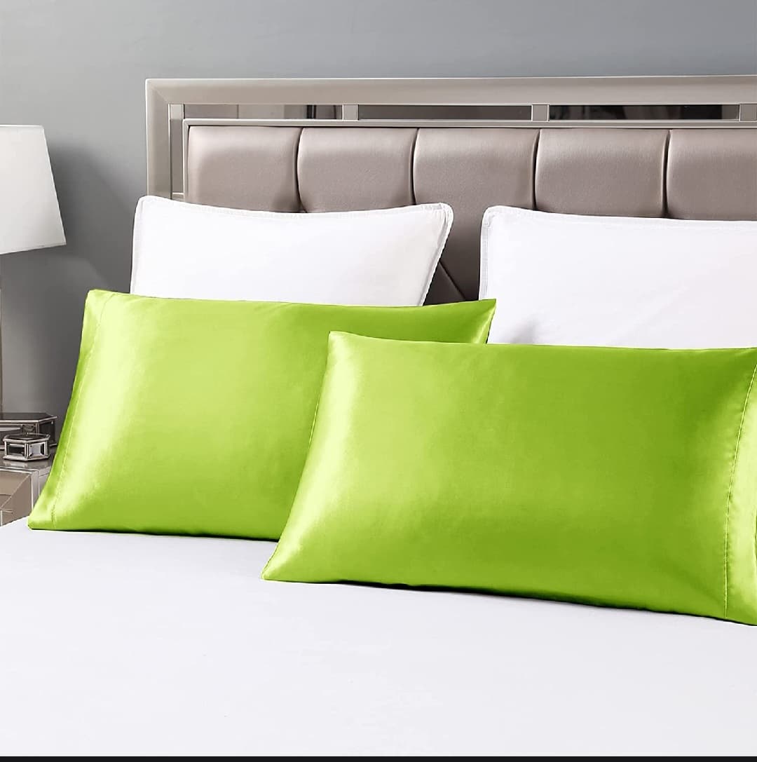  Silk KoreanMoss Silk Pillow Covers1 Pillow Cover 3