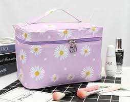 Professional Makeup Organizer Bag Large Cosmetic Case Storage Handle Travel Kit 4