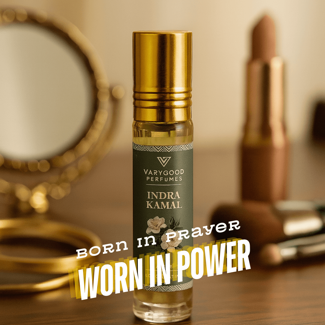 VaryGood Indra Kamal Attar Roll On 8ml | Sacred & Floral Long Lasting Concentrated Perfume for Men & Women 3