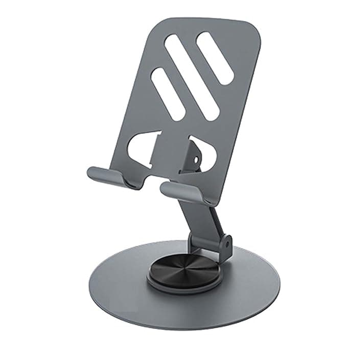 Best 360 Rotatable Metal Aluminium Phone Stand Base and Cell Phone Holder 1
