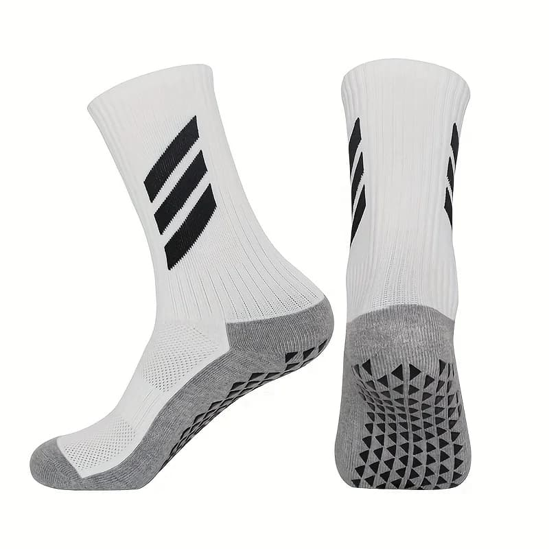 Men's Anti-Slip Sports Running Grip Football Futsal Game Socks 3
