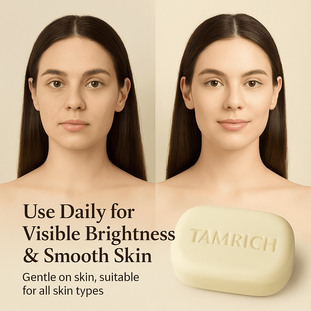 Oreva Dermacare TAMRICH Herbal Whitening Soap with Tamarind Extract 75g – Natural Skin Brightening & Cleansing Soap for Face & Body 5