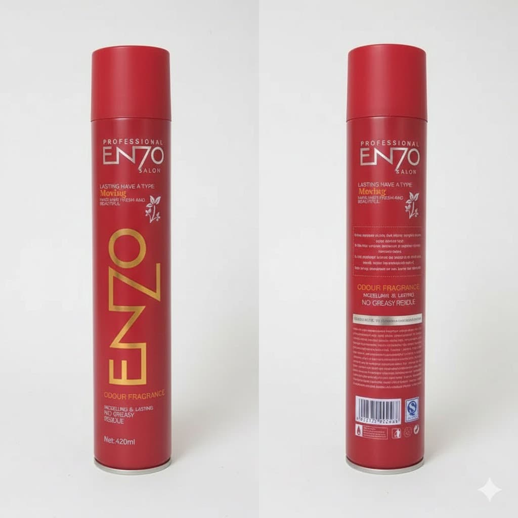 Enzo Hair Styling Hold Hair Spray 1