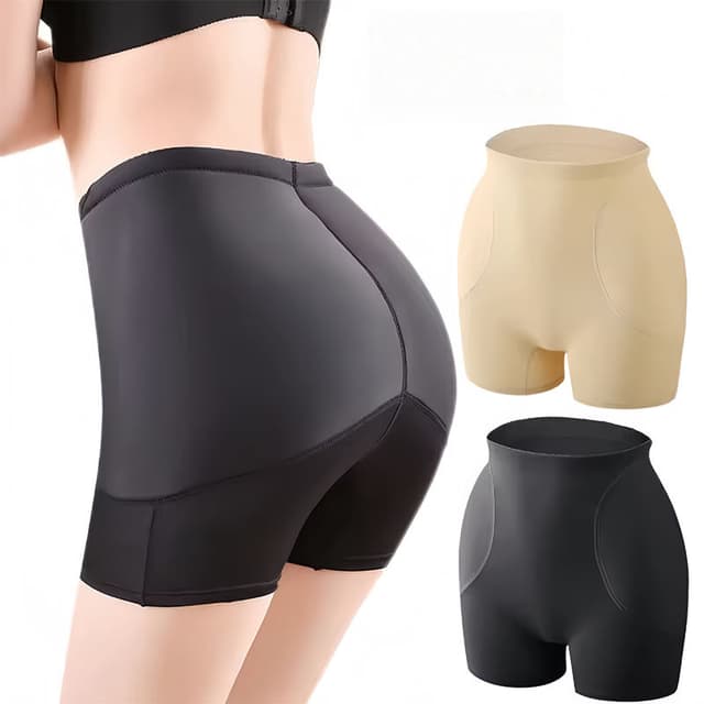 Women's Seamless Tummy Control Hip Pad Shorts | Comfortable Body Shaper