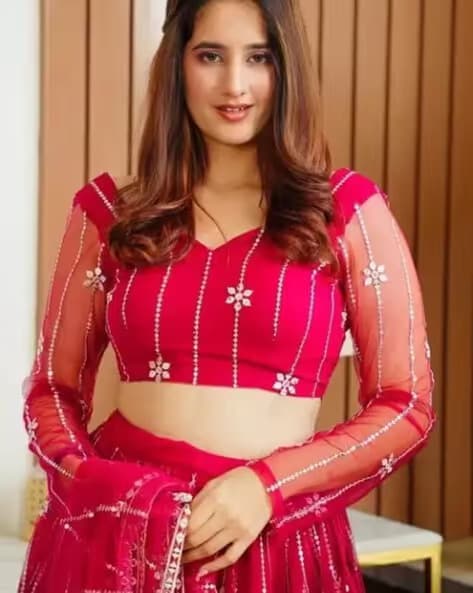 Gopal Bastralaya Women Embroidery Lehenga Choli Set with Dupatta 2