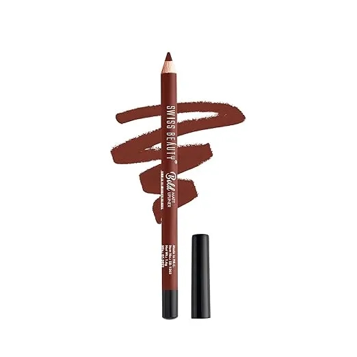 Swiss Beauty Bold Matt Lip Liner | Long-lasting |Matte Finish | Non-drying | Shade-07, 1.6gm 1