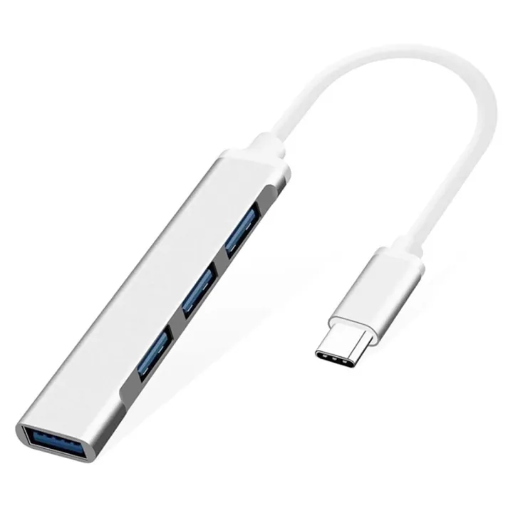 USB Type C Hub 3.0 To 4 Port USB Hub Metal 1