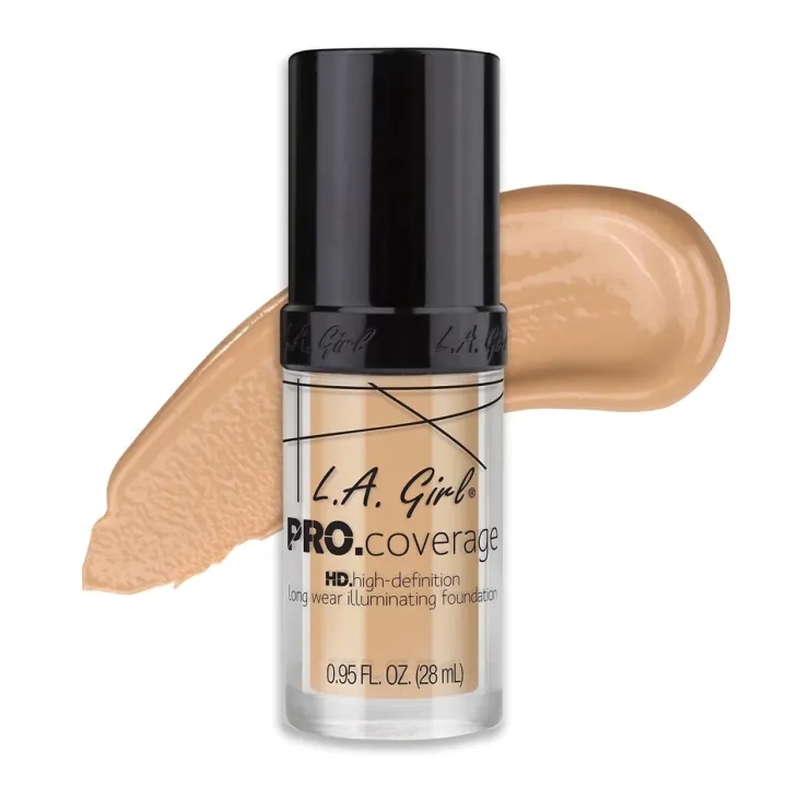 L.A. Girl Pro Coverage Illuminating Foundation (Fair) 28ml Ratings 10 1