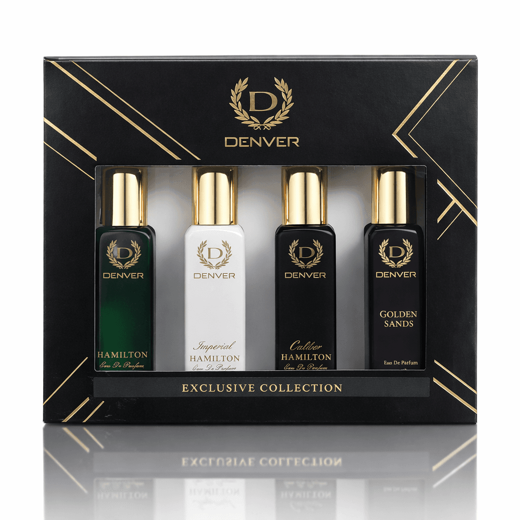 Denver Exclusive Collection Perfume Gift Set For Men 4x20ml 3