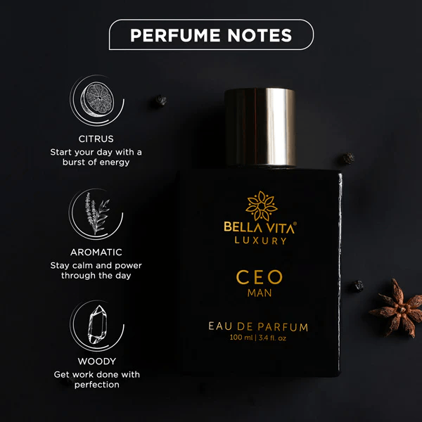Bella Vita Luxury CEO Man Eau De Parfum For Men 100ml 6