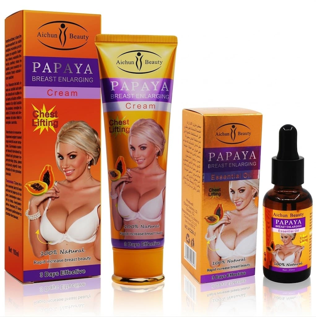 Aichun Beauty Natural Papaya Breast Enhancement Cream Tight Big Boobs Breast Lifting Fast Cream for Women