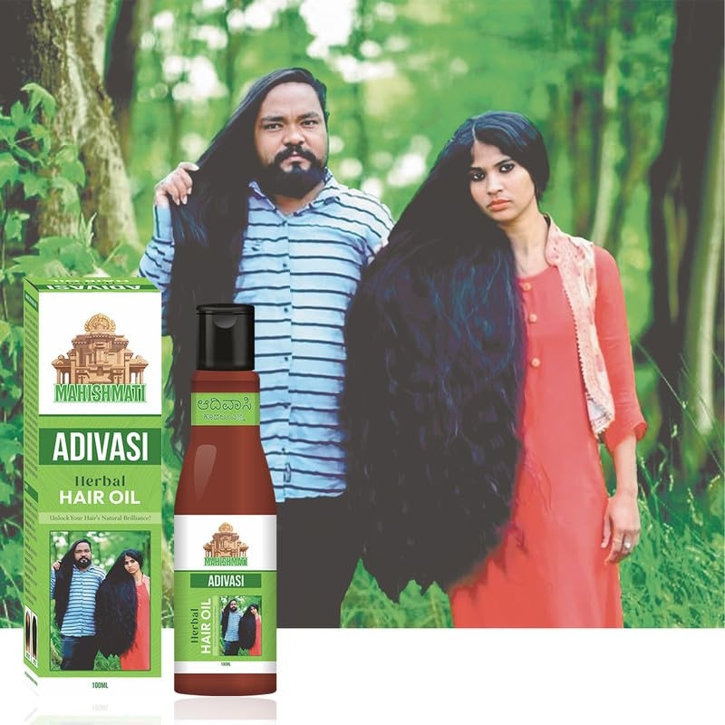 Mahishmati Ayurvedic Adivasi Herbal Hair Growth Oil 100ml 1