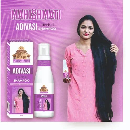Mahishmati Original Adivasi Herbal Hair Care Kit 200ml (Hair Oil + Shampoo) 7% off 4