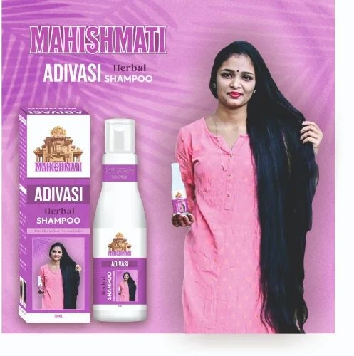 Mahishmati Original Adivasi Herbal Shampoo for Healthy Scalp & Hair Growth | Sulphate, Paraben Free | Gentle Cleansing & Nourishment for Lush Hair - 100ml 2