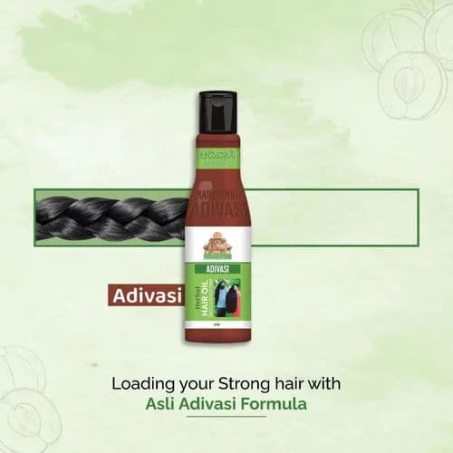 Mahishmati Original Adivasi Herbal Hair Care Kit 200ml (Hair Oil + Shampoo) 7% off 3
