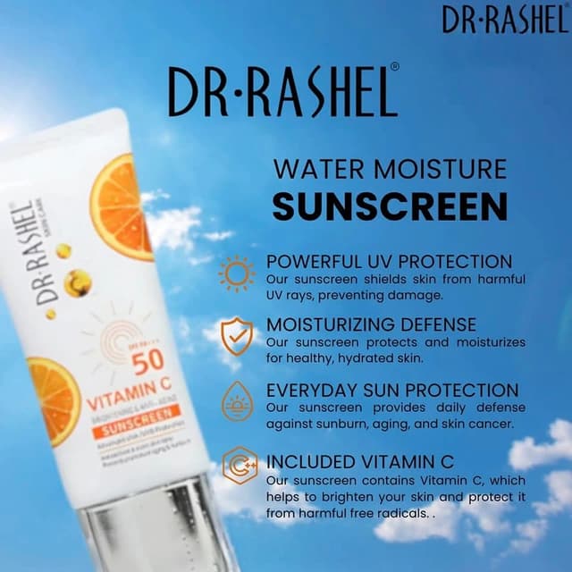 DR RASHEL Vitamin C Sun Cream 50spf