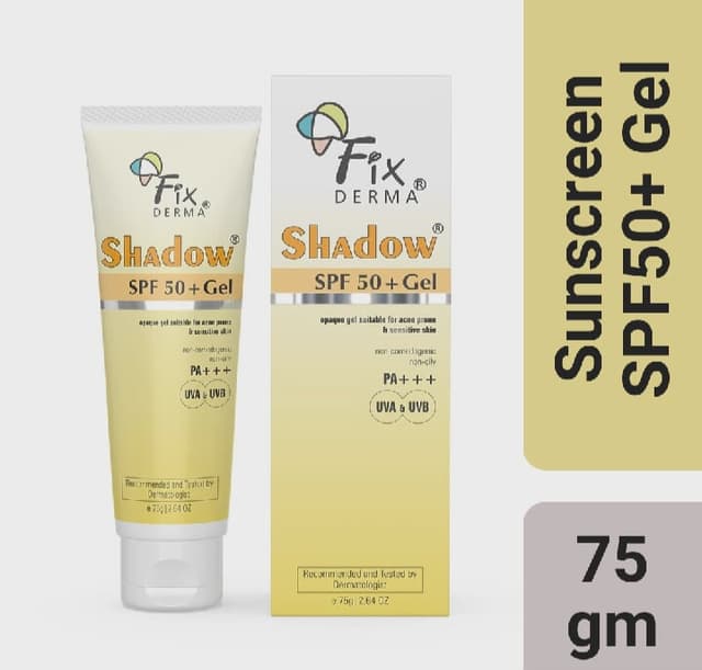 Fix Derma Shadow SPF 50 +gel sunscreen