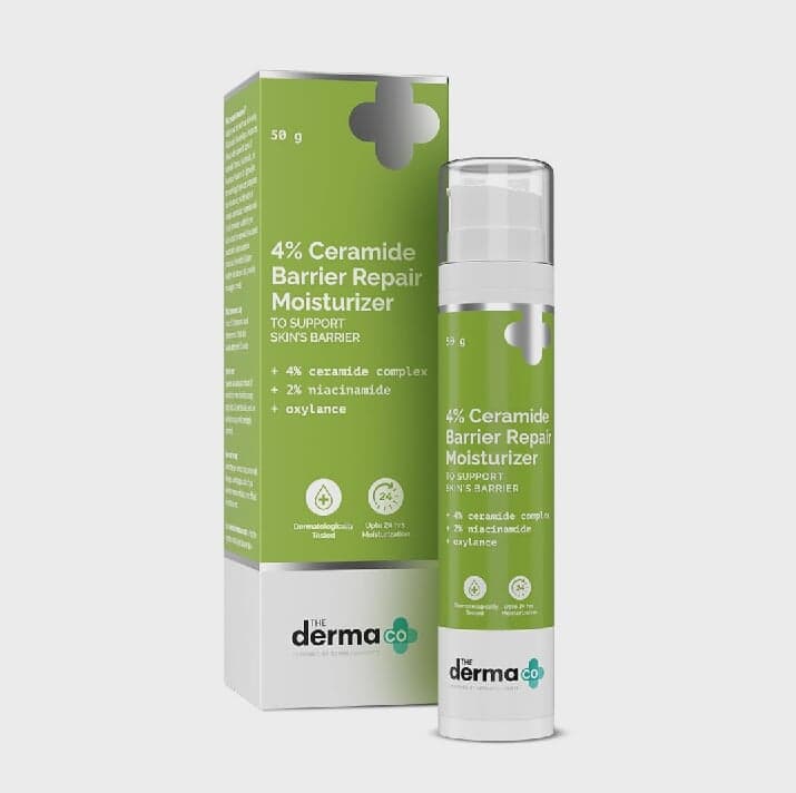 The Derma Co 4% Ceramide Barrier Repair moisturizer -50g