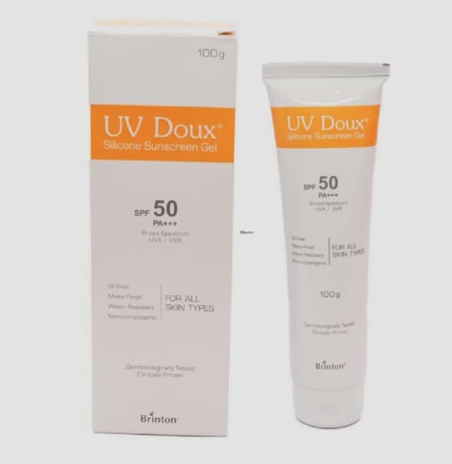 UV Doux silicone sunscreen Gel SPF 50 PA+++