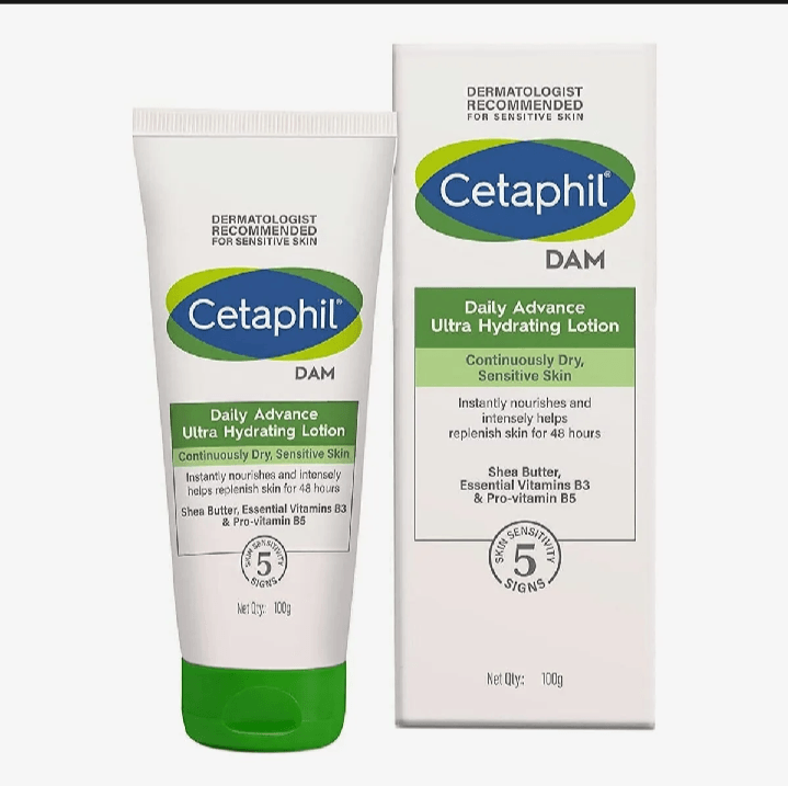 Cetaphil Dam Daily Advance Ultra Hydrating Lotion-100g 1
