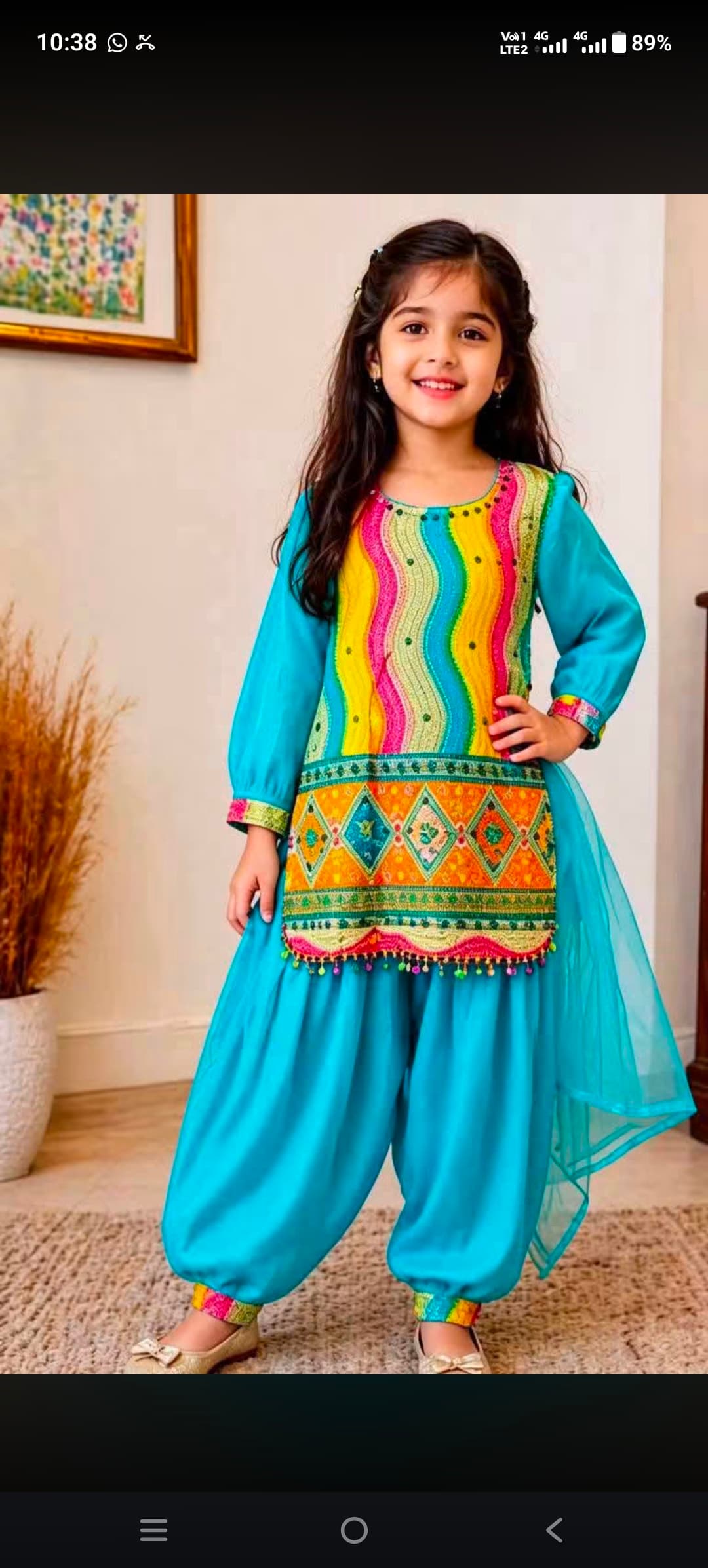 Rajsthani Baby Suit Set 1