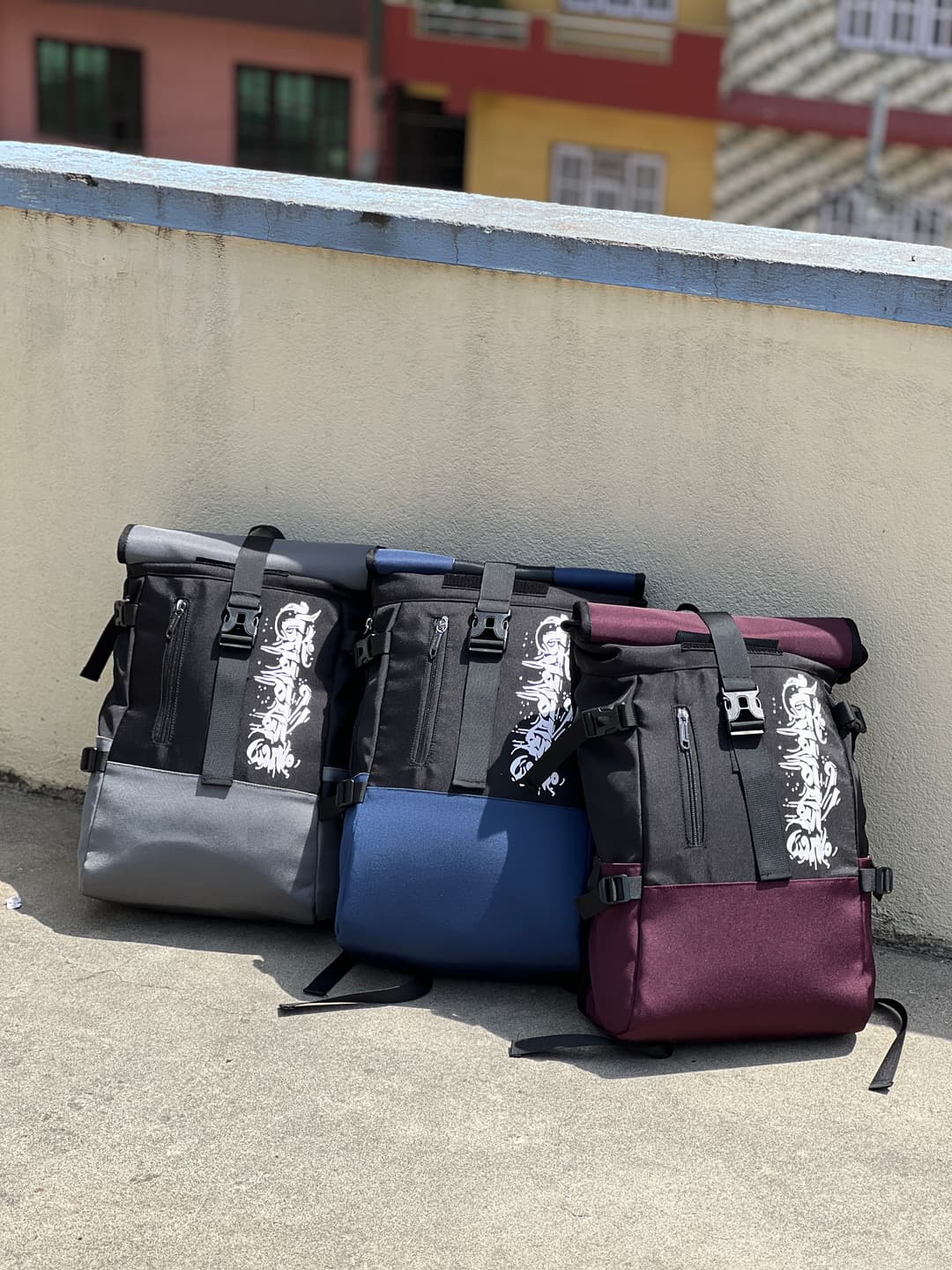 Stylish Roll Top Laptop Backpack | Water-Resistant Fabric | Comfortable & Durable Design 2