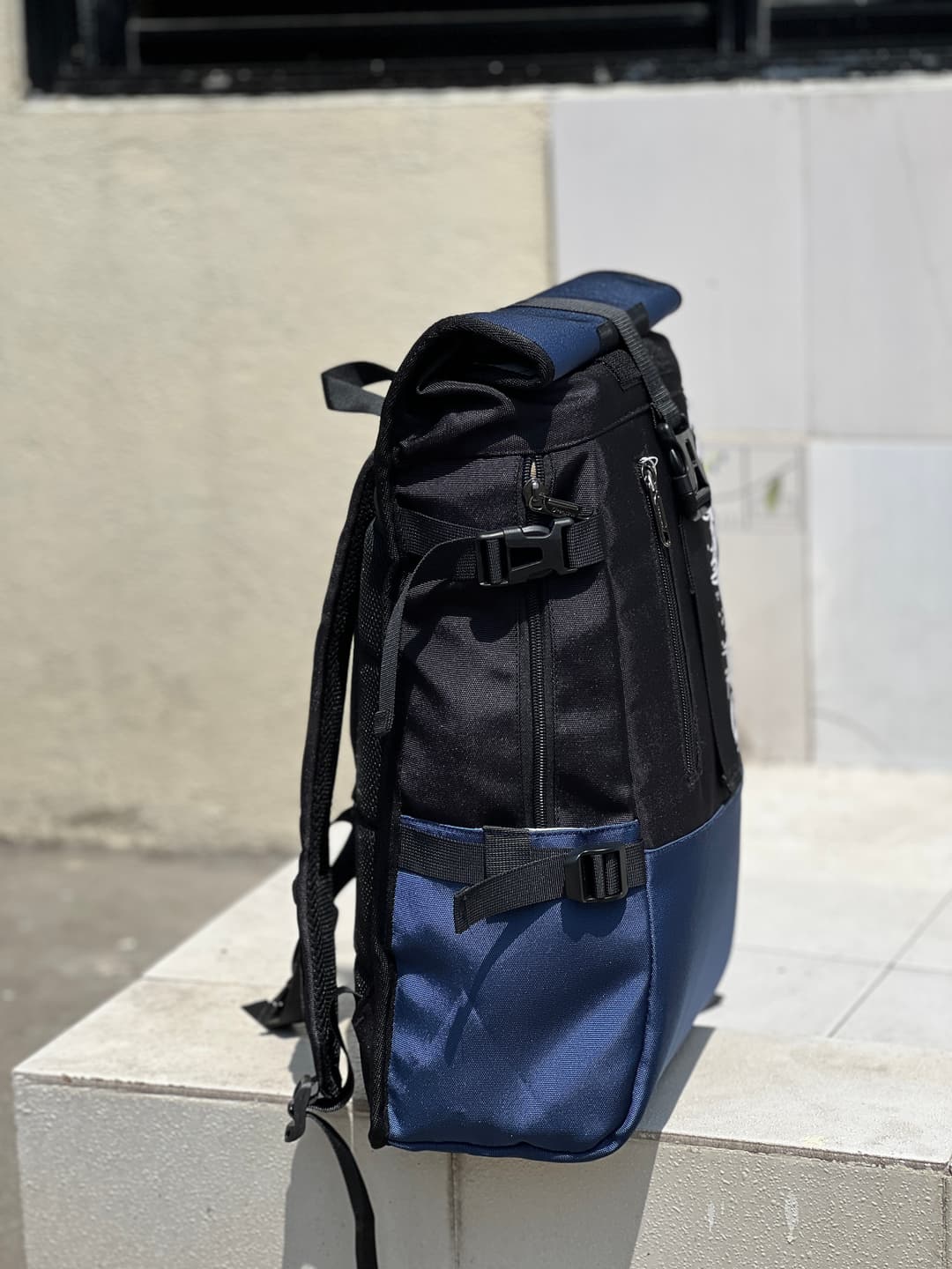 Stylish Roll Top Laptop Backpack | Water-Resistant Fabric | Comfortable & Durable Design 5