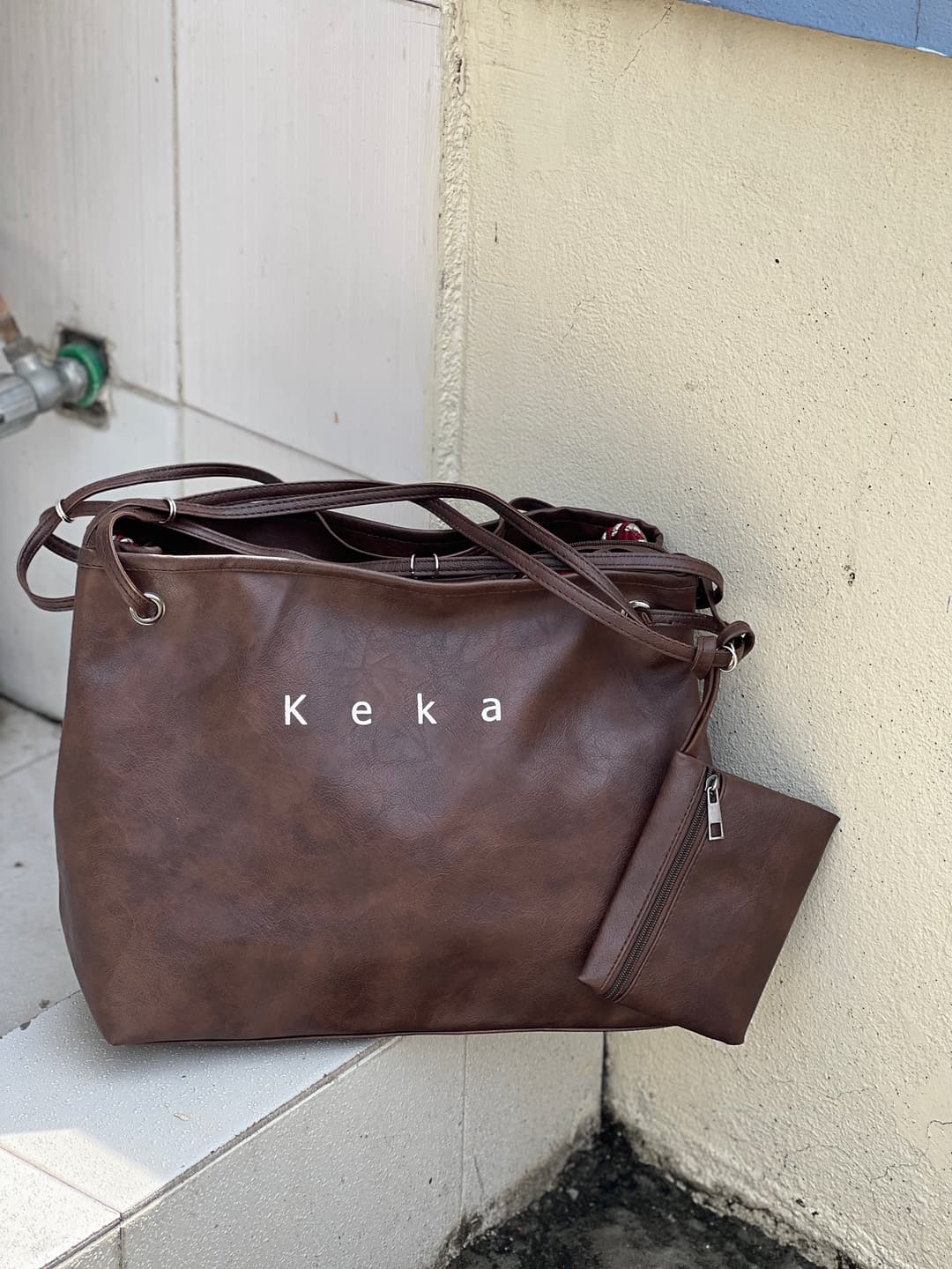 Elegant Leather Style Tote Bag for Women – Casual & Office Handbag 1