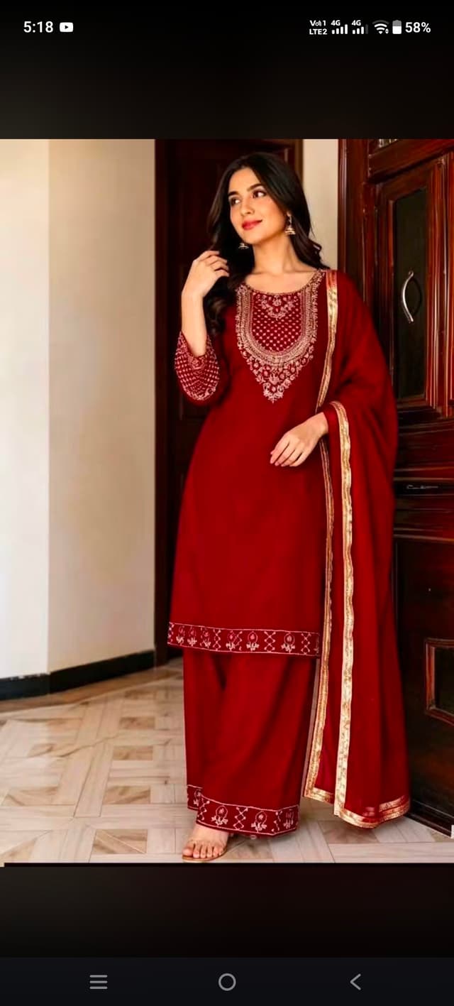 Kurta Duppata Palazo Set