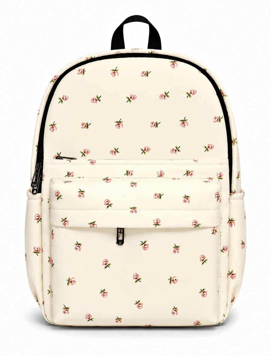 Cute floral backpack with a soft pastel vibe - perfect for everyday use 8