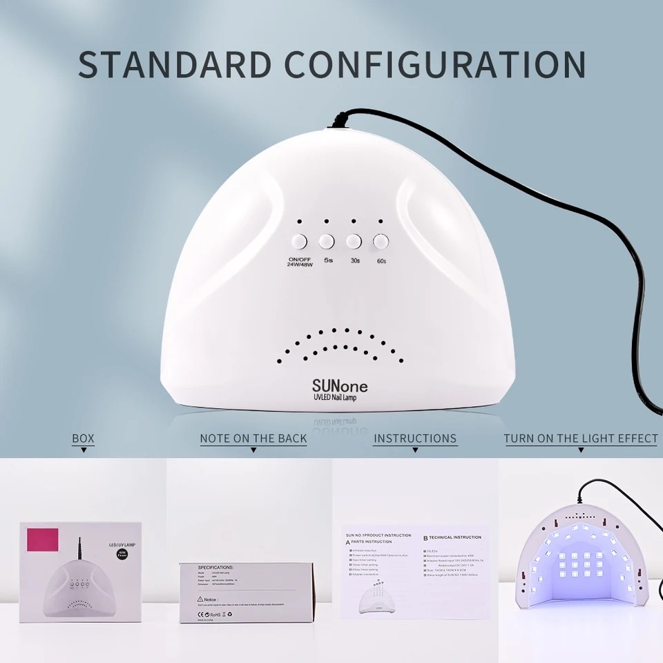 Sunone nail lamp 48w 1