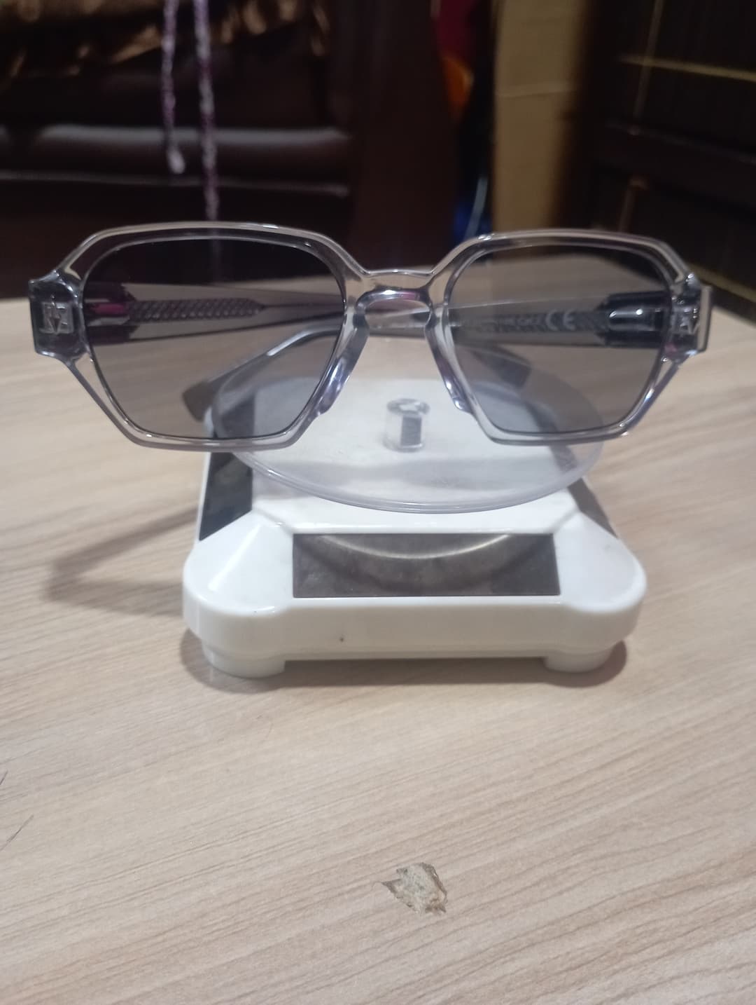 Transparent actate sunglasses 1