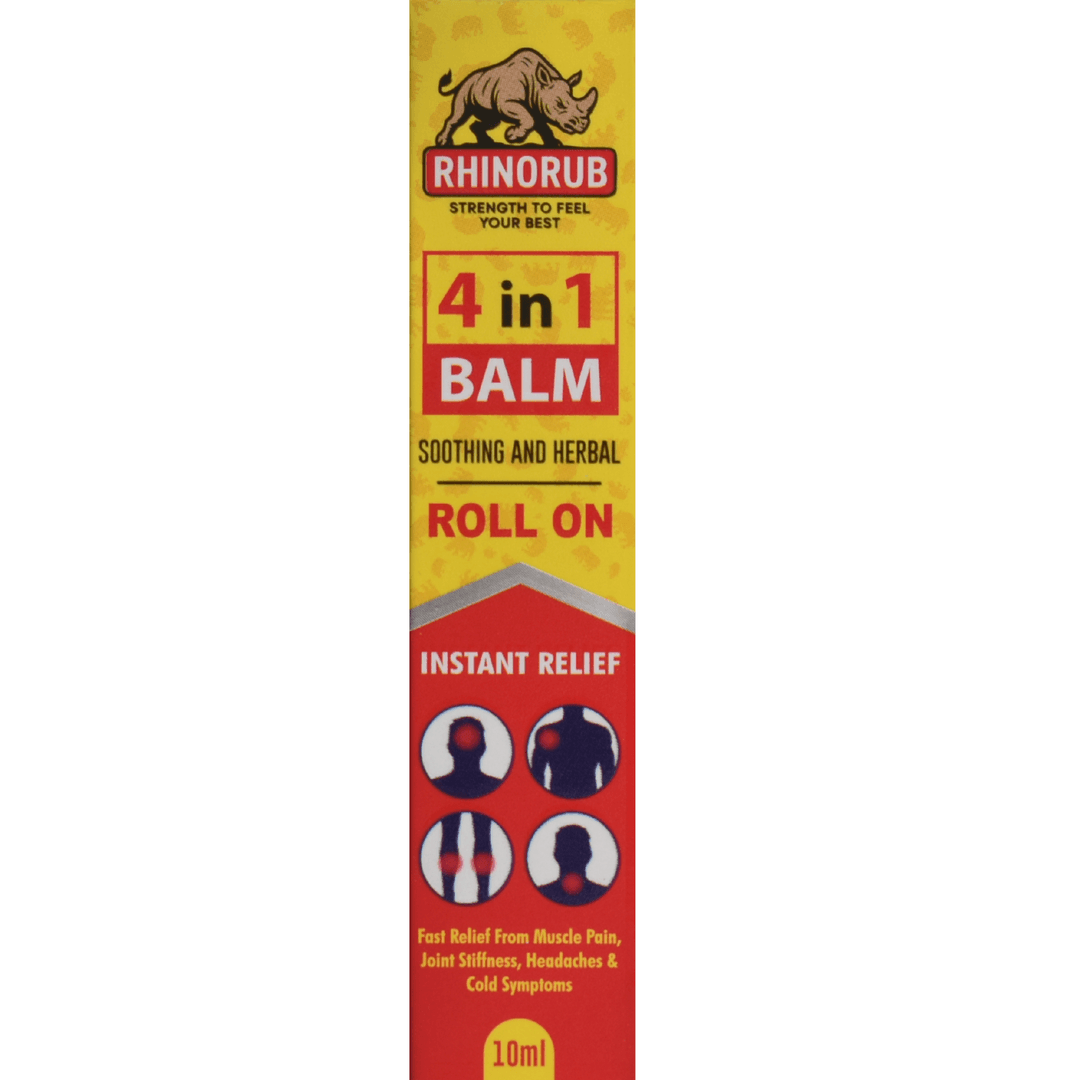 RhinoRub 4 in 1 Roll-On 10ml - Pack of 10 4