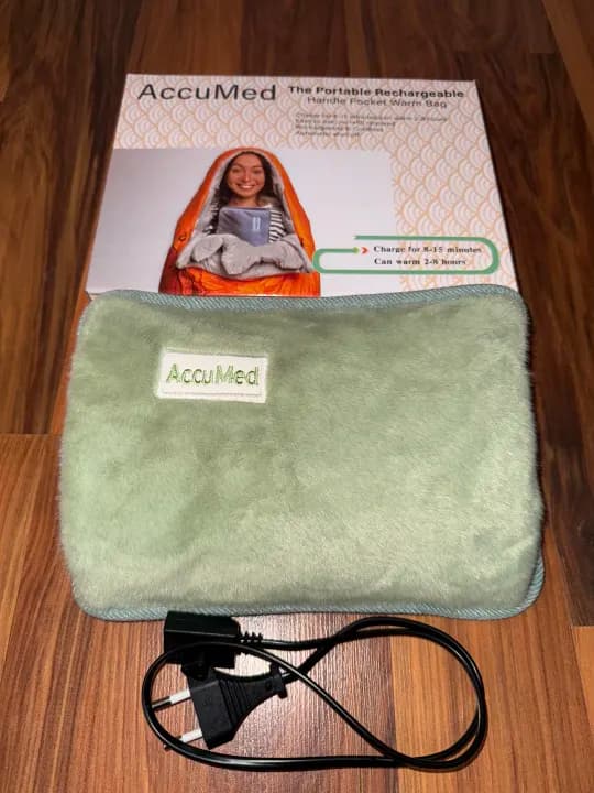 Accumed Electric Hot Water Bag Heat Therapy For Back Knee Shoulder Joint And Muscle Pain Relief 1