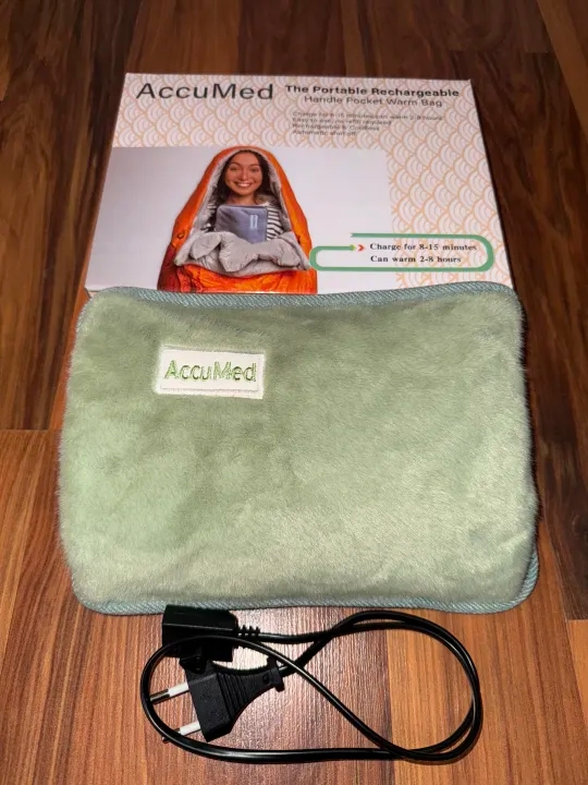 Accumed Electric Hot Water Bag Heat Therapy For Back Knee Shoulder Joint And Muscle Pain Relief 2