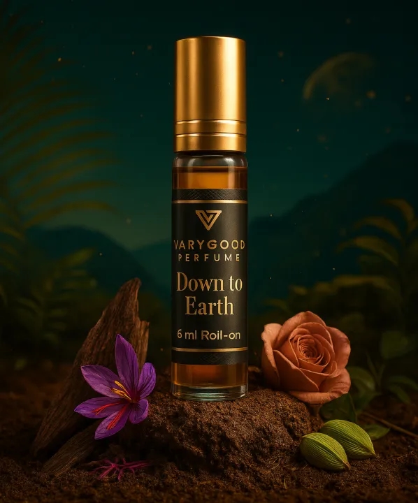 VaryGood Perfumes Down To Earth Attar Roll-On 6ml | Rich Woody & Earthy Long-Lasting Perfume for Men & Women 3