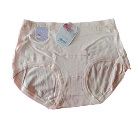 1406 Women's High Coverage Super Combed Cotton medium Waist Panties with Concealed Waistband and StayFresh Treatment (Pack of 3 Colors & Prints Nude) 3