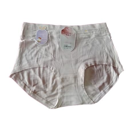 1406 Women's High Coverage Super Combed Cotton medium Waist Panties with Concealed Waistband and StayFresh Treatment (Pack of 3 Colors & Prints Nude) 1