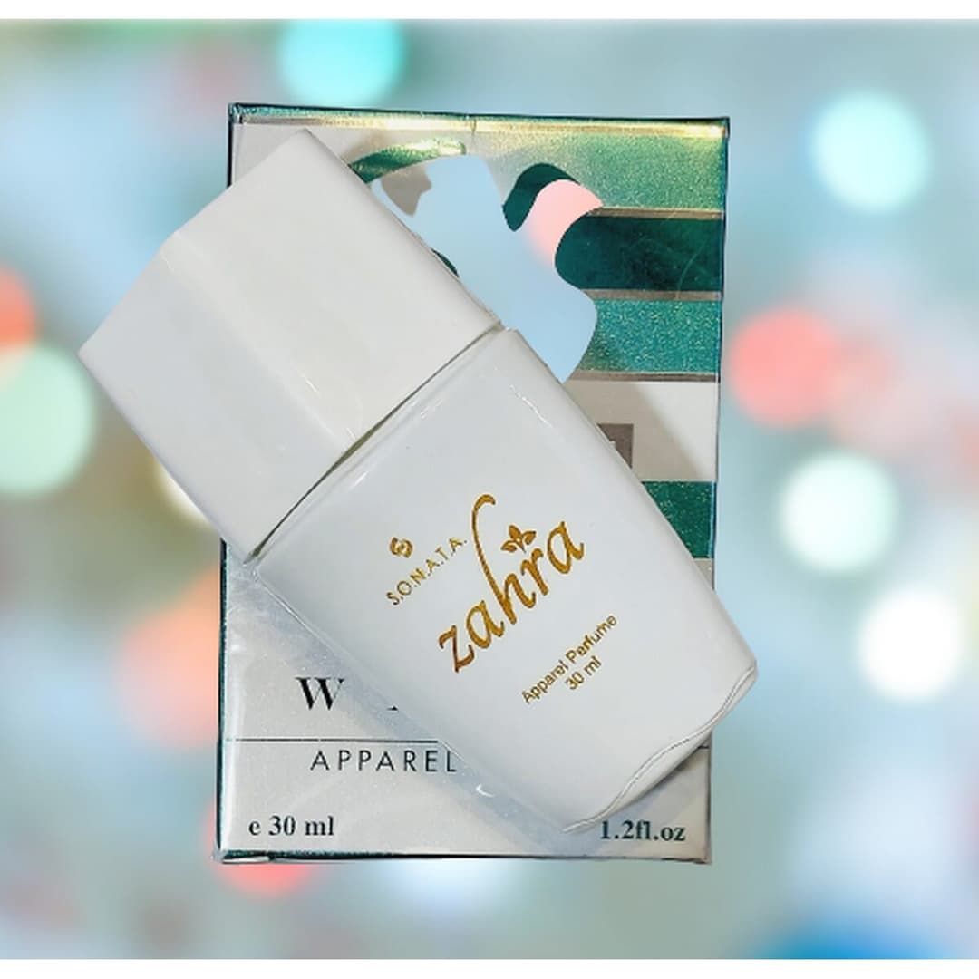 Sonata Zahra White Apparel Perfume For Women 30ml | Previously White D0ve Perfume