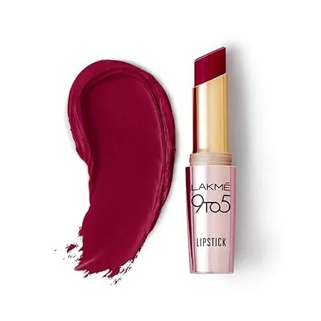 Lakme 9 To 5 Primer With Matte Lip Color - MP6 Deep Wine 1