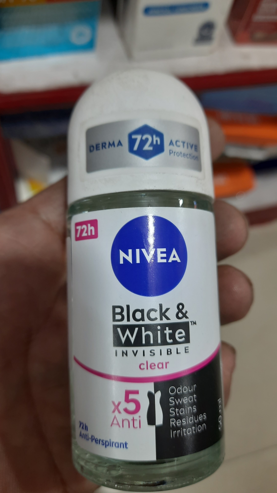 Nivea anti perspirant underarm rollon 3