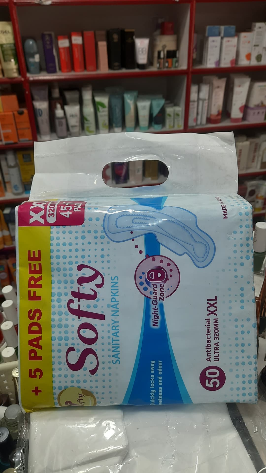 Softy sanitary napkins