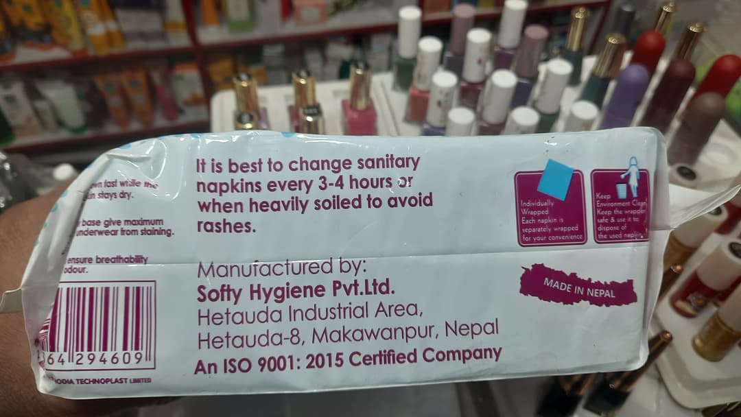 Softy sanitary napkins 1