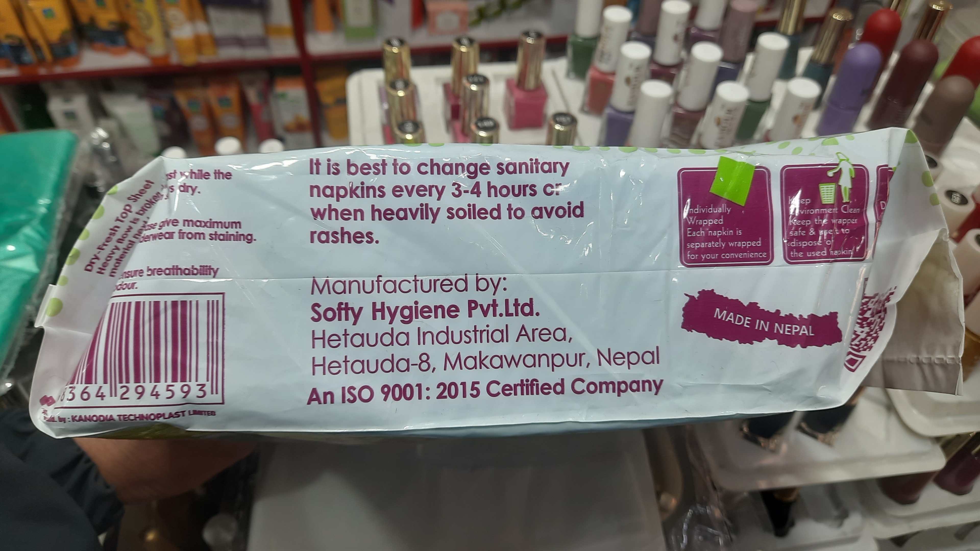 Softy sanitary pad 2