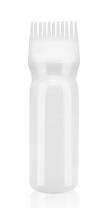 Oil Bottle with Comb Brush , Hair Color Applicator , Oil Applicator Bottle120 ML 7